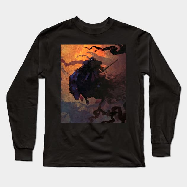 Skull Knight Long Sleeve T-Shirt by The Allusionist Podcast